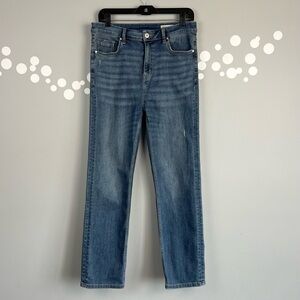 Marks & Spencer Sienna Supersoft Straight Leg Jean Size 14 Short